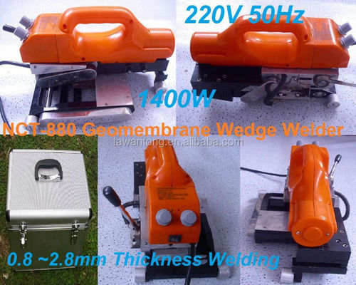 PVC EVA HDPE LLDPE 地膜接合スプライス用のエムボス溶接機