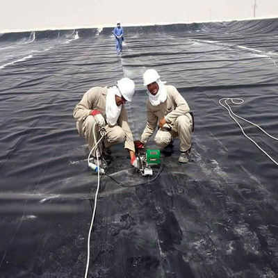 HDPE LDPE LLDPE PVC 地膜ラインナー池 インドネシアの魚類キャリッジタンク