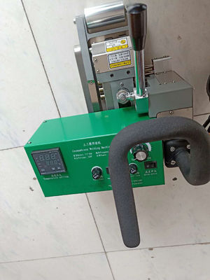 1800W PVC HDPE LDPE EVA Ecb PP ジオメムラン 熱クイージ 溶接機 13kg 容量