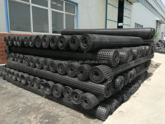 道路強化 建設用道路網用 バイアキシアルプラスチックジオグリッド 40-40kn