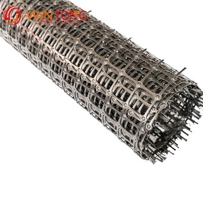 CE/ISO9001認証を持つ道路建設必須 50kn/M PP バイアキシアルジオグリッド