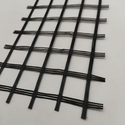 道路建設 ガラス繊維のジオグリッド 0.2mm-4mm 厚さ