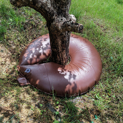 15 ガロン ゆっくり 放出 水 を 節約 する PVC 茶色 木 の 植物 や 灌木 園 の 灌木 リング