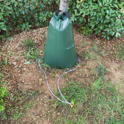 便利な 75L 容量 PVC タールパウリン 木 650g 木の灌輸滴水バッグ