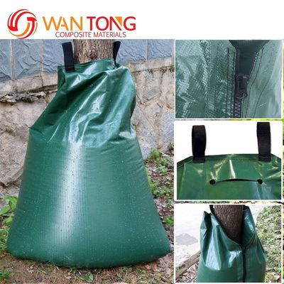 便利な 75L 容量 PVC タールパウリン 木 650g 木の灌輸滴水バッグ