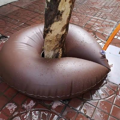 ゆっくりと放出する滴滴灌輸リング付きの樹木灌輸袋 重荷15ガロンブラウン